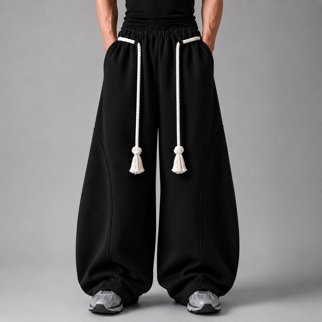 Rope sweatpant - Black
