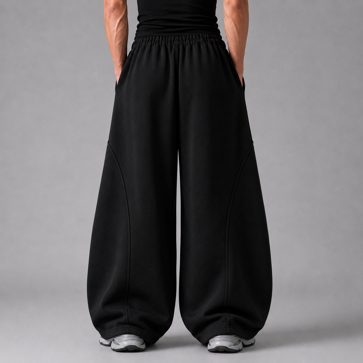 Rope sweatpant - Black