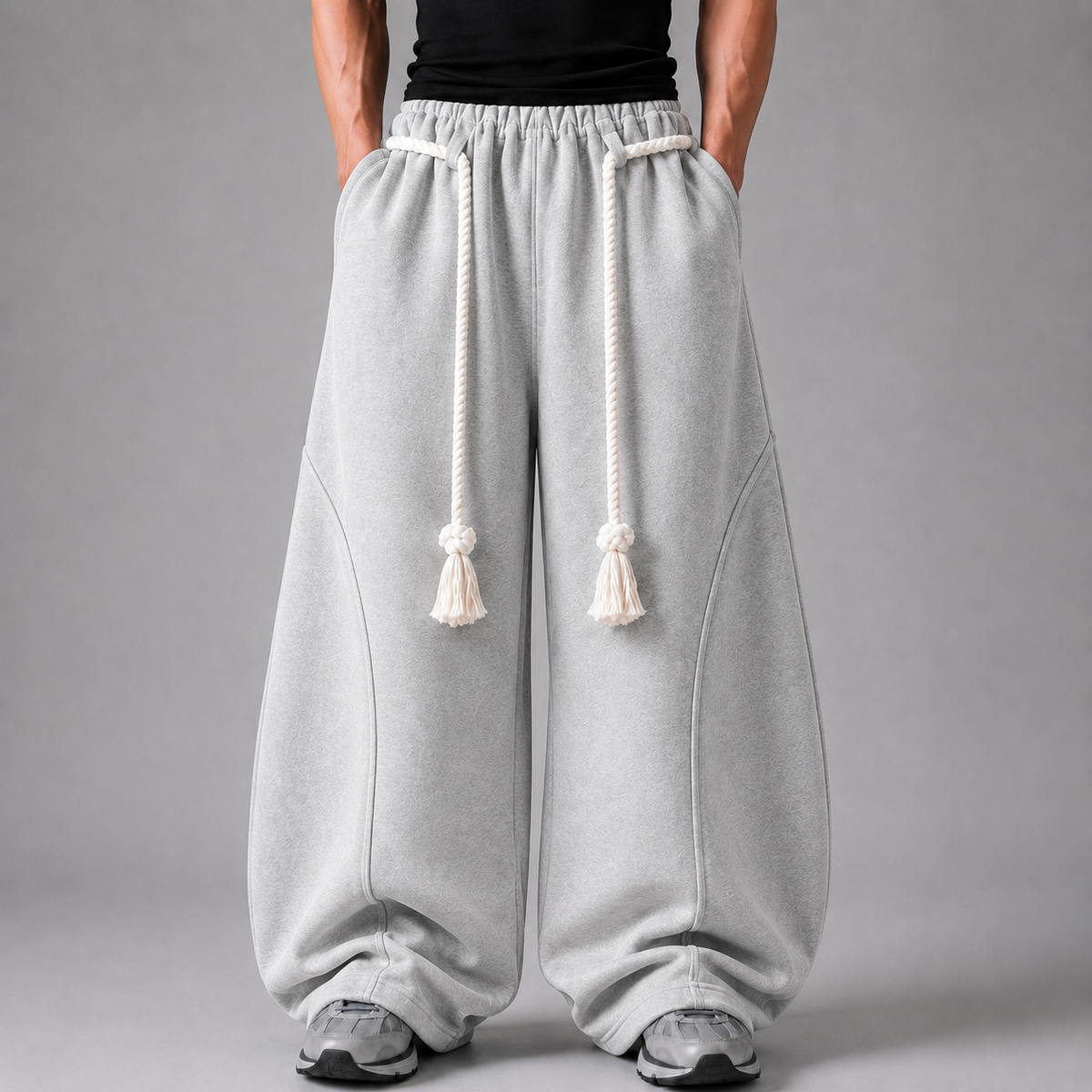 Rope sweatpant - Grey