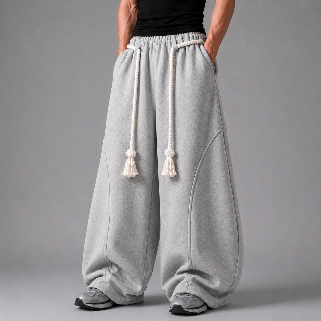 Rope sweatpant - Grey