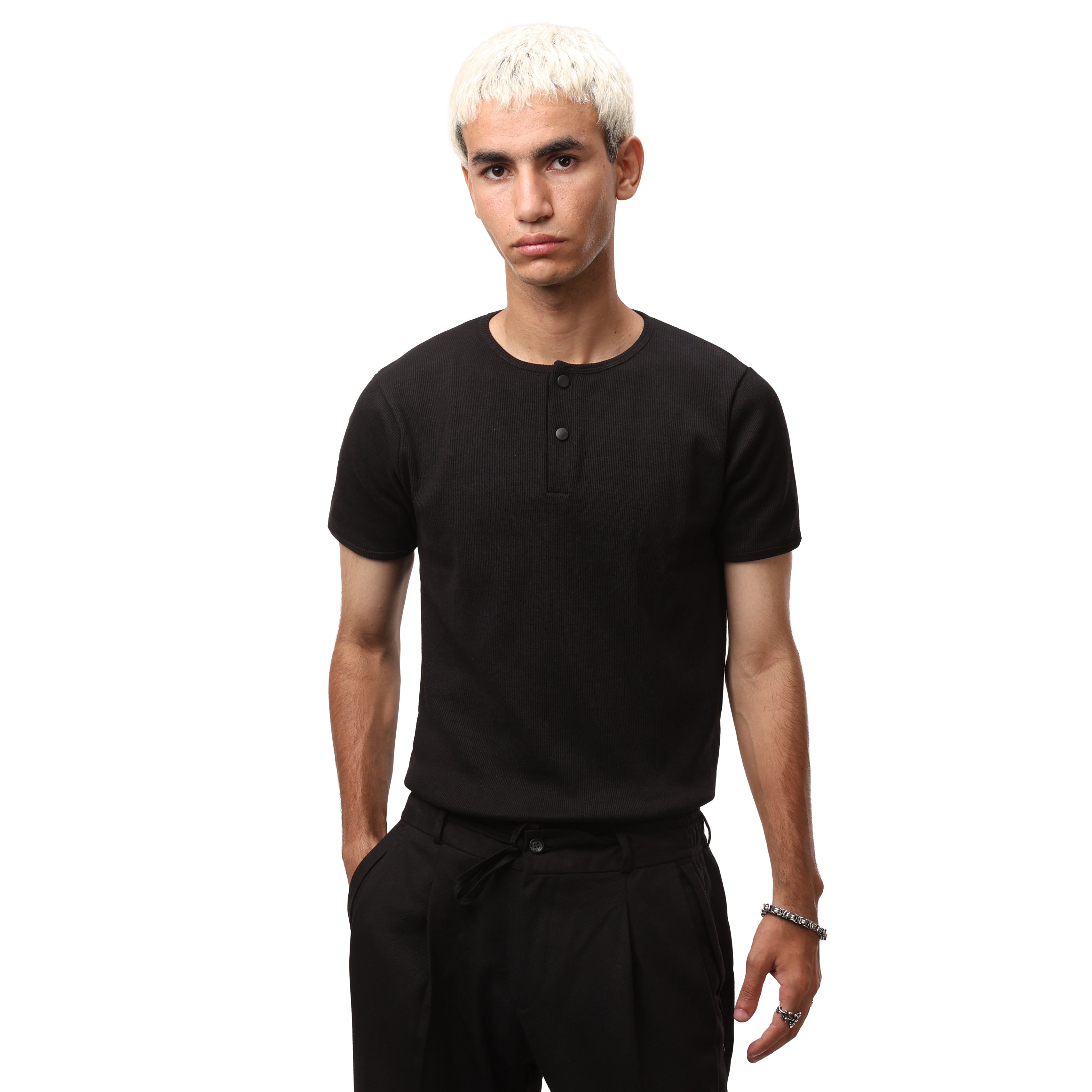 Henly shirt - Black