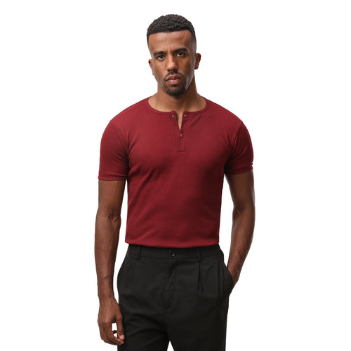 Henly shirt - Burgundy