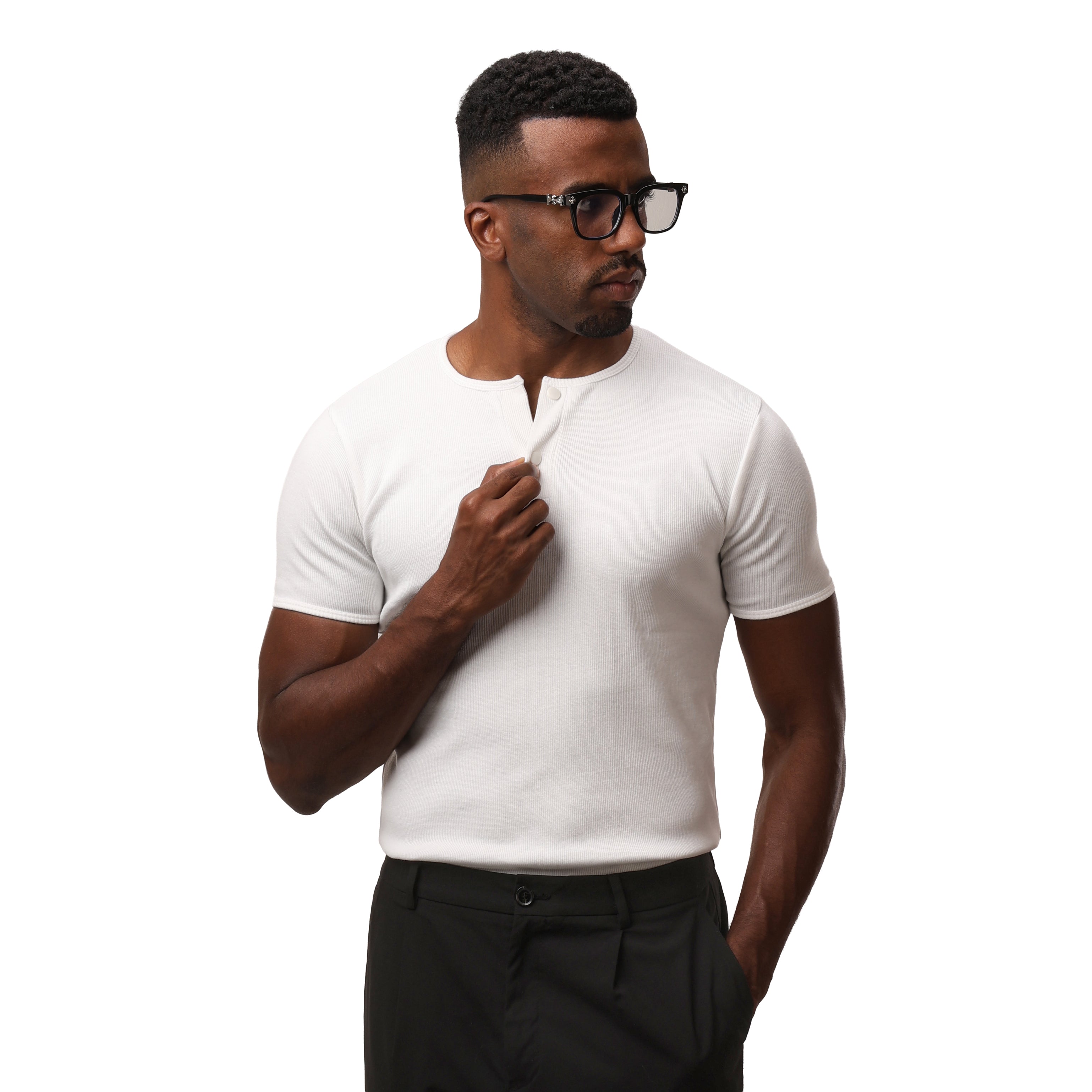 Henly shirt - White
