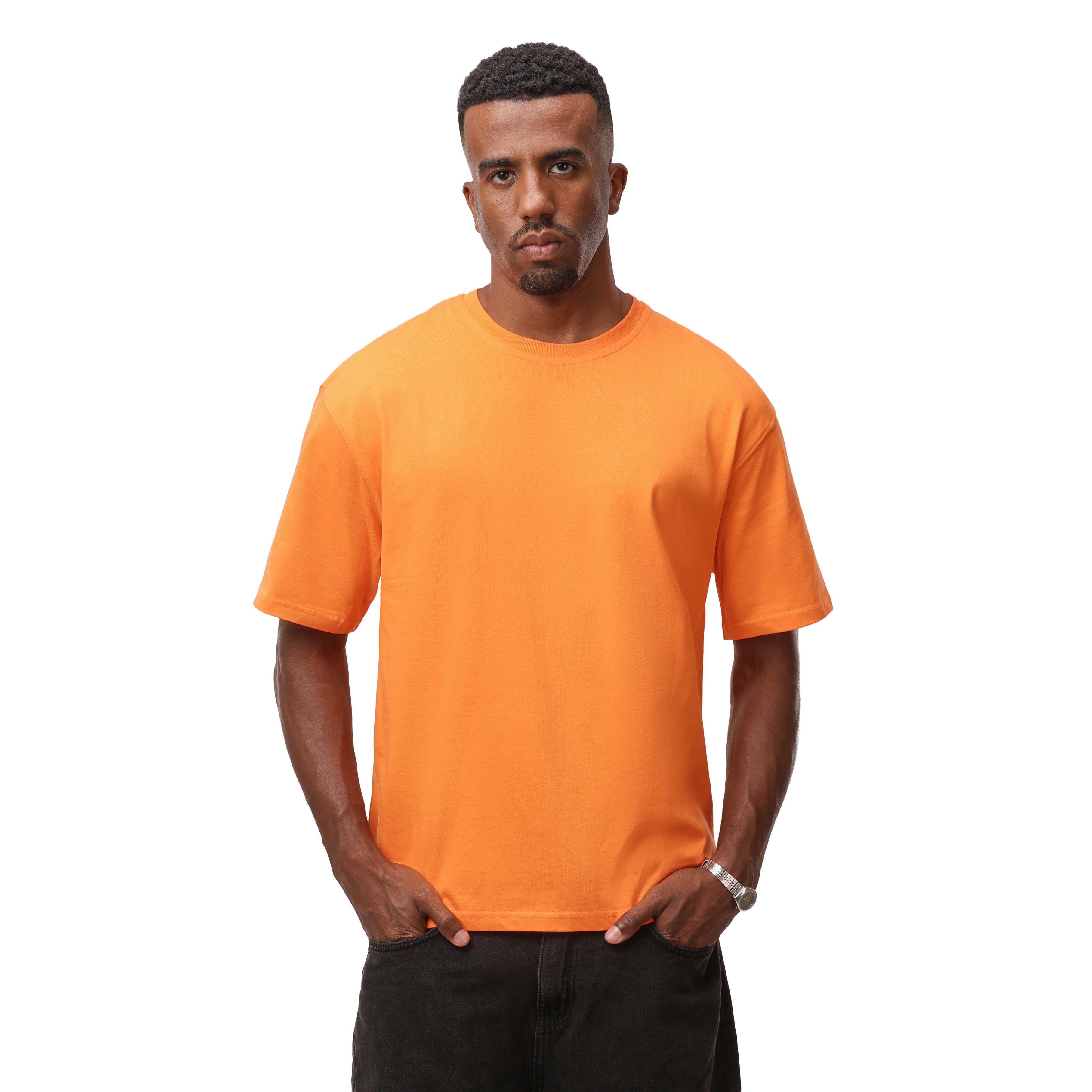 Oversized T-shirt - Orange