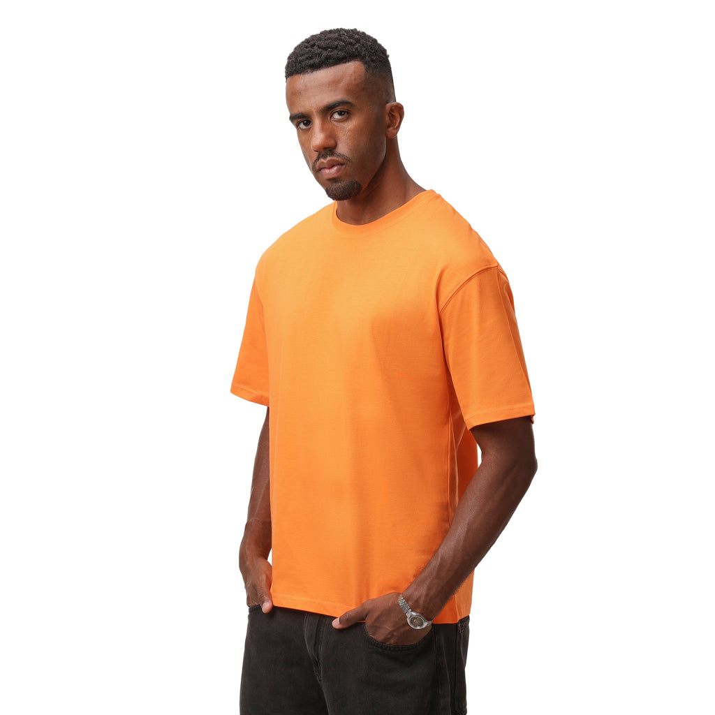 Oversized T-shirt - Orange