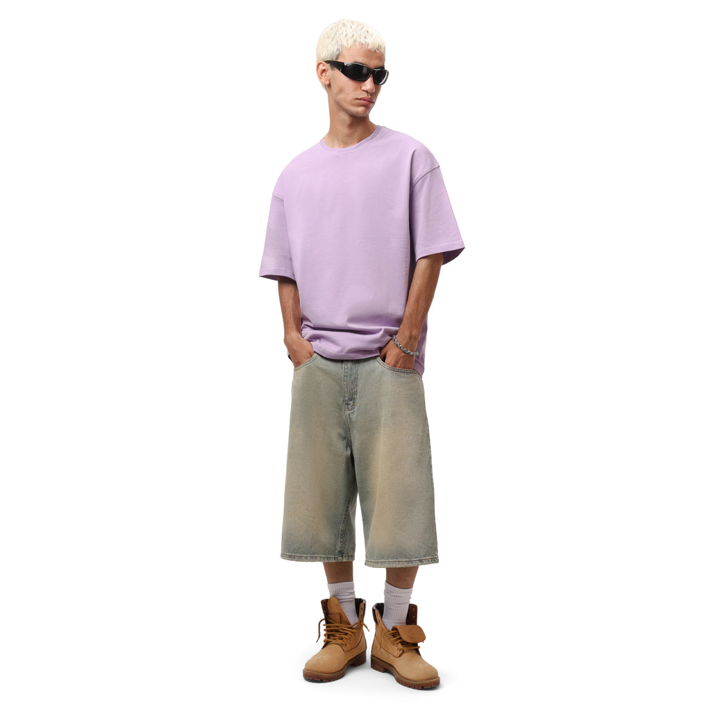 Oversized T-shirt - Purple