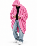 Fur Hoodie Blanket - Kashmier