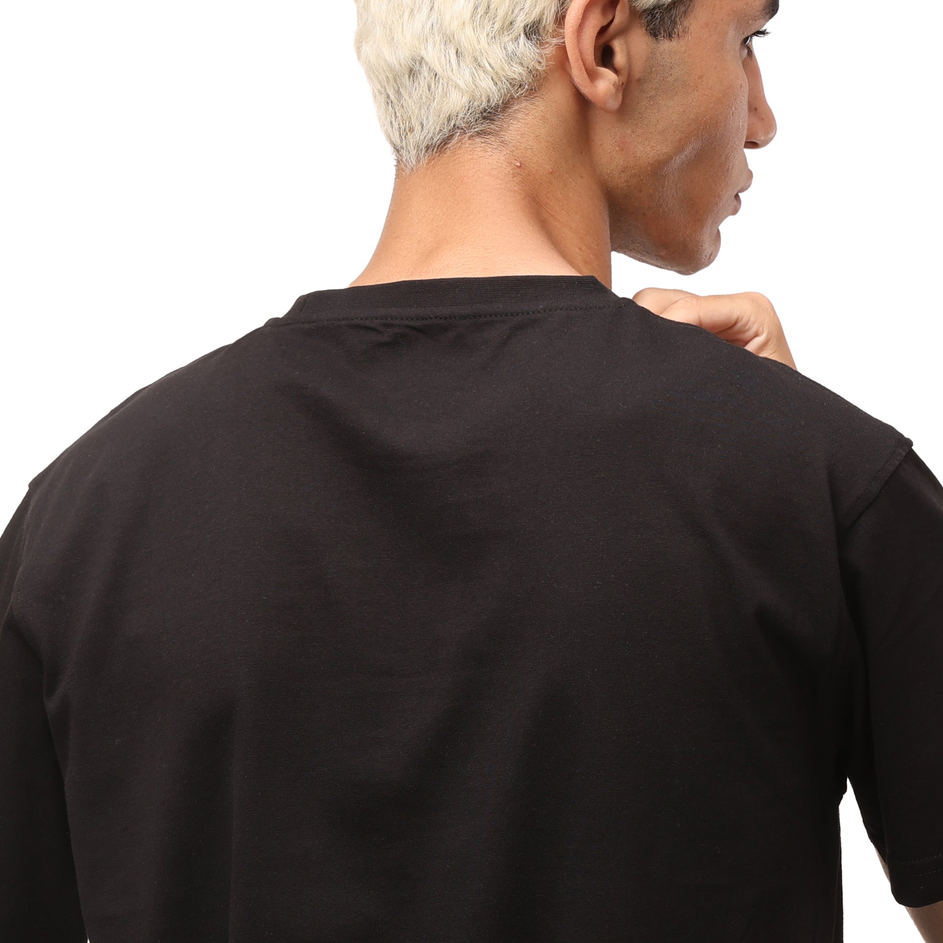 Regular fit T-shirt - Black