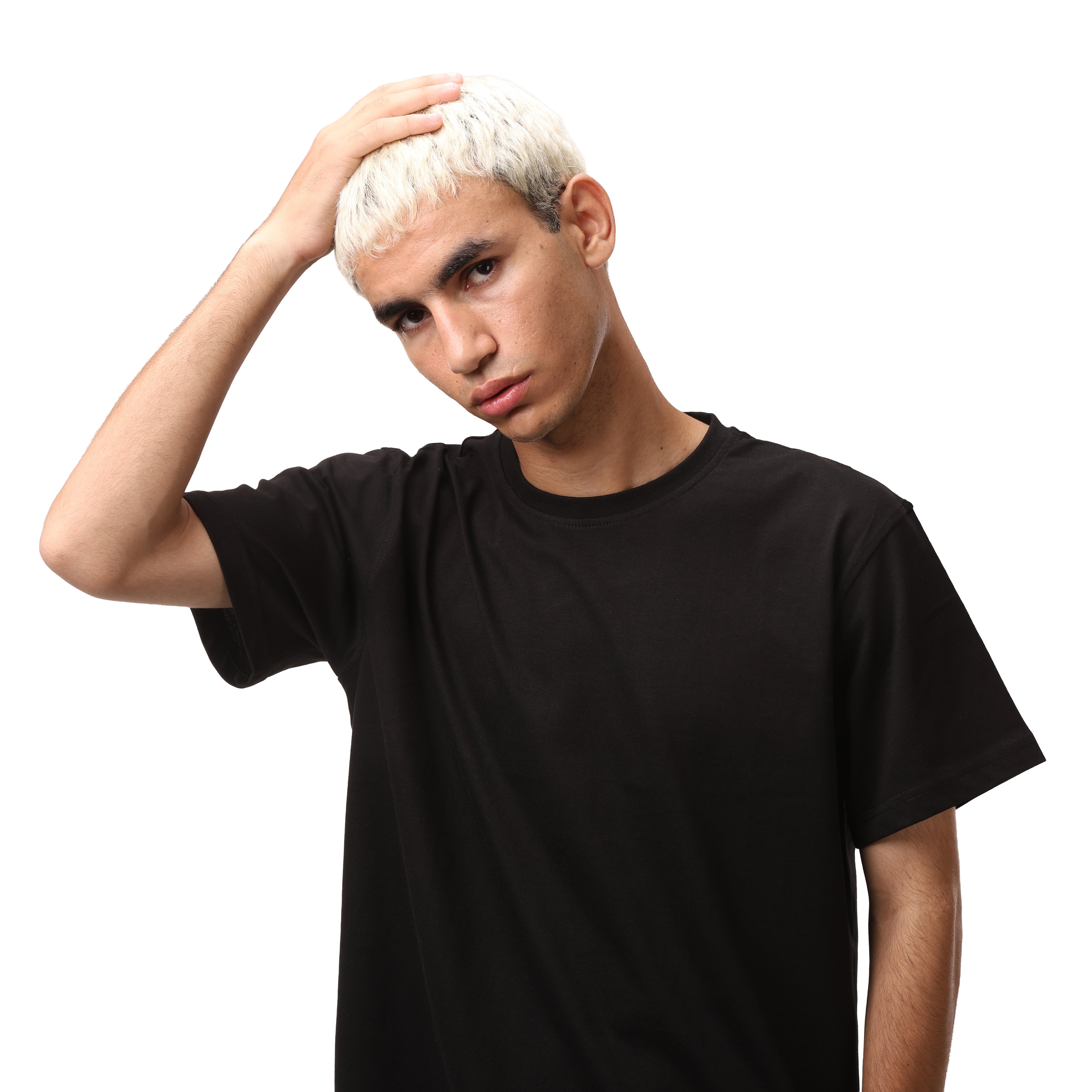 Regular fit T-shirt - Black