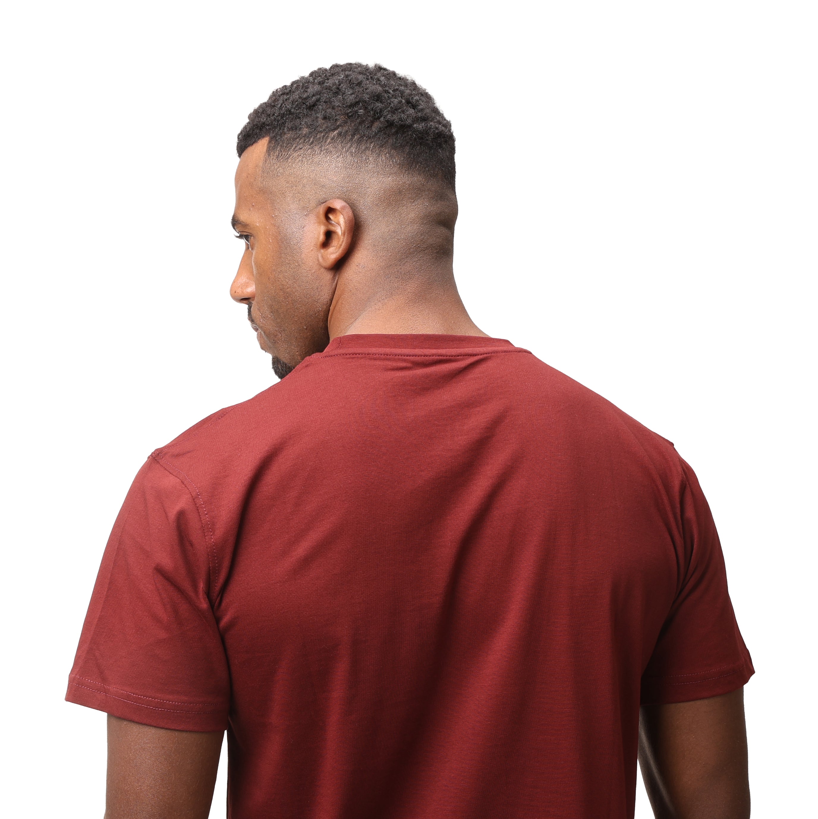 Regular fit T-shirt - Burgundy