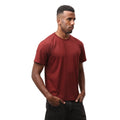 Regular fit T-shirt - Burgundy
