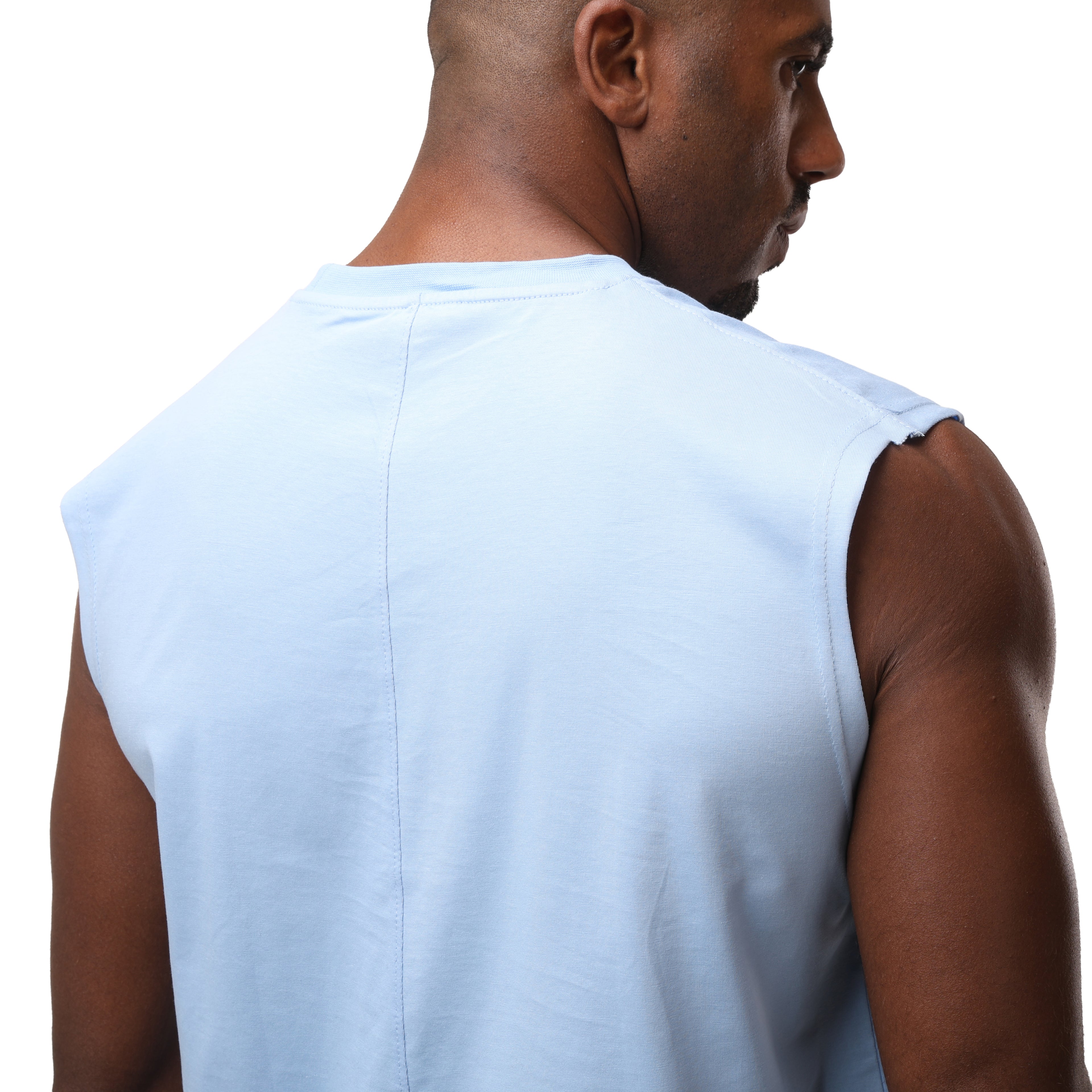 Sleeveless - baby blue