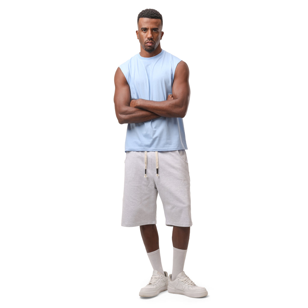 Sleeveless - baby blue