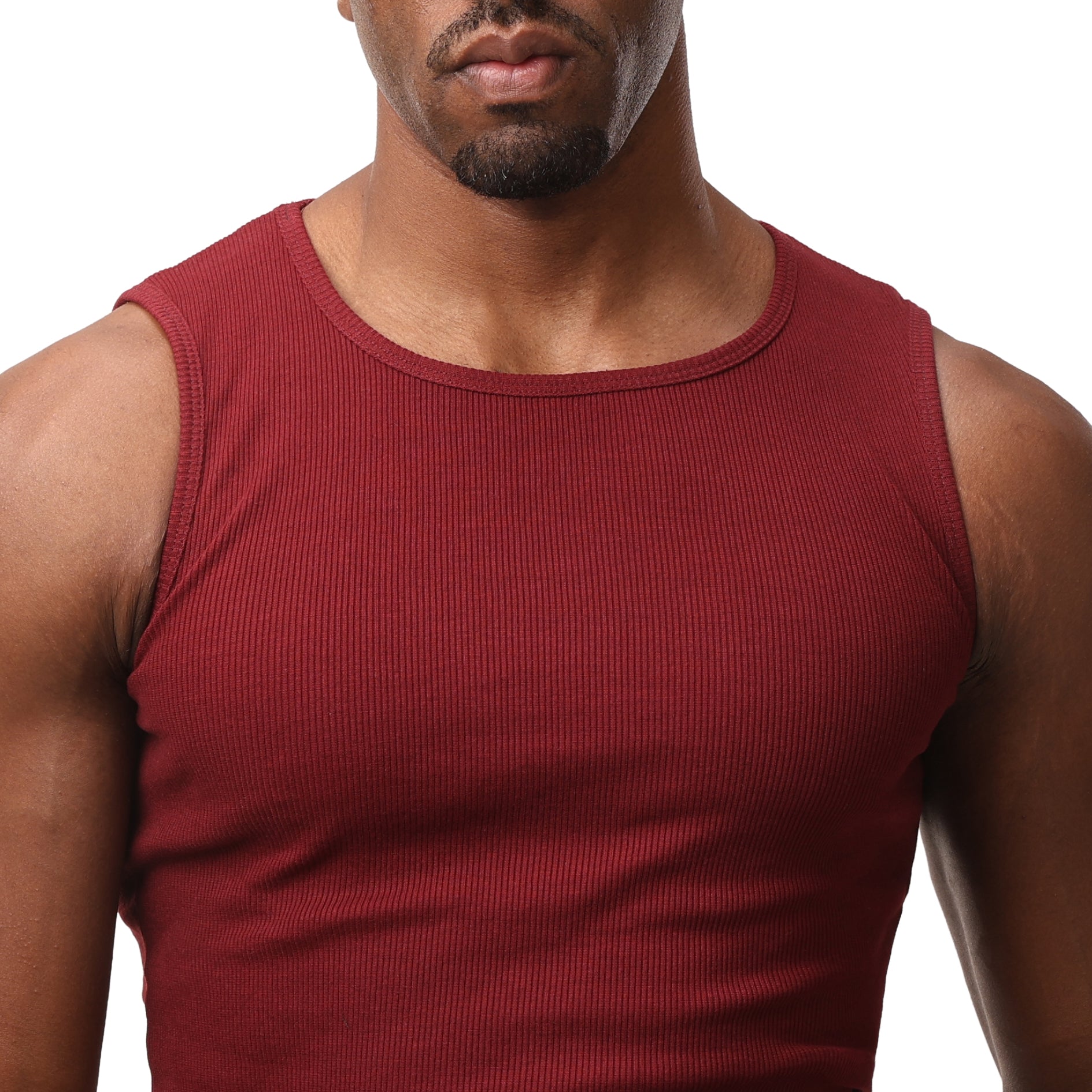 Stripped Tank Top - Grey