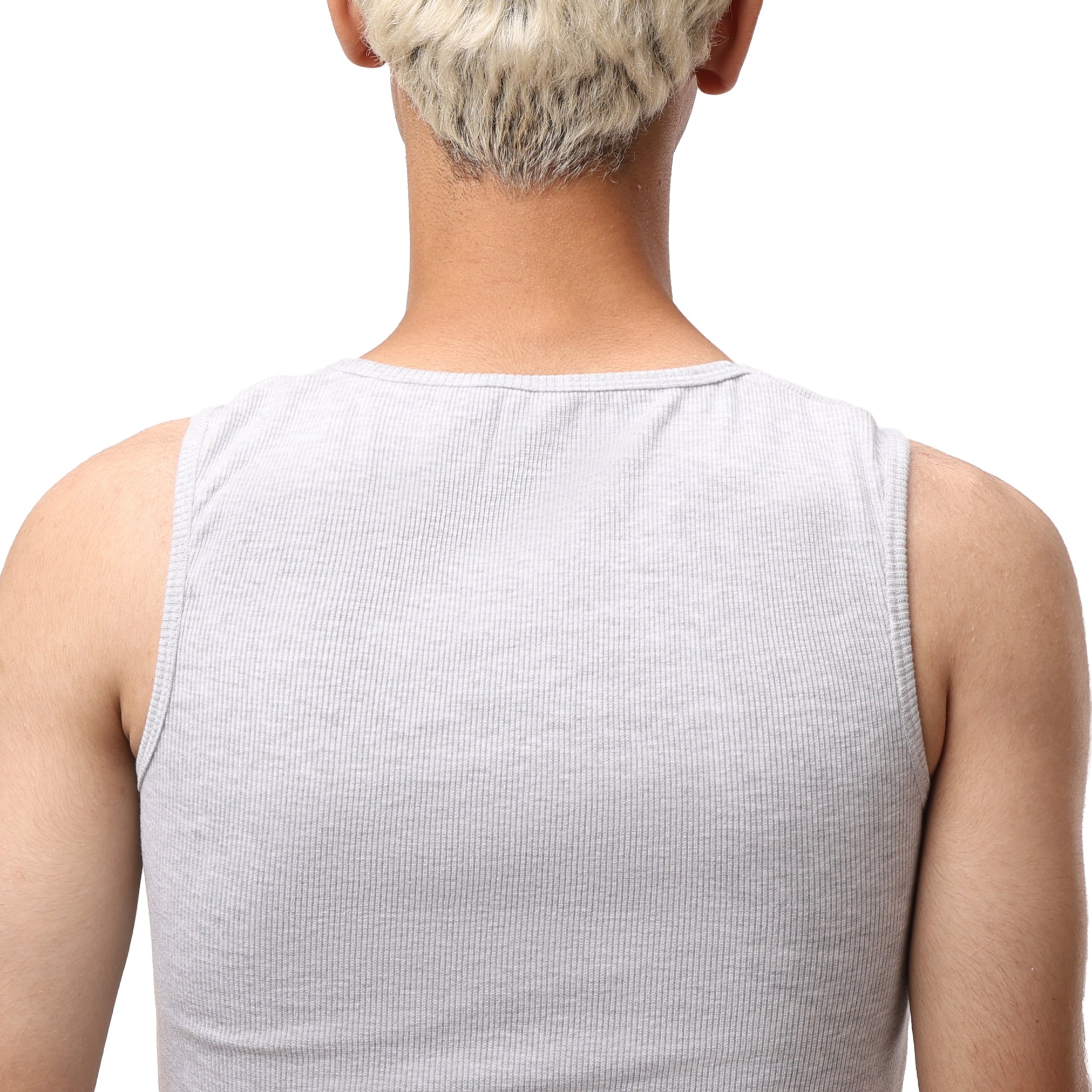Stripped Tank Top - Grey